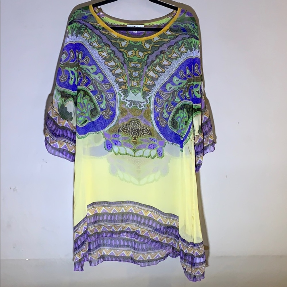 CAbi patterned blouse